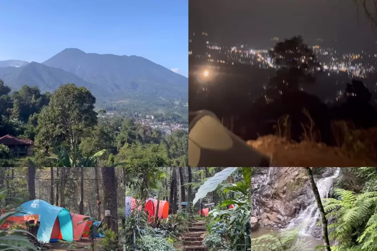 Keindahan alam tempar camping di Curug Batu Gede Cisuren  (Instagram/@batu_gede_camp)