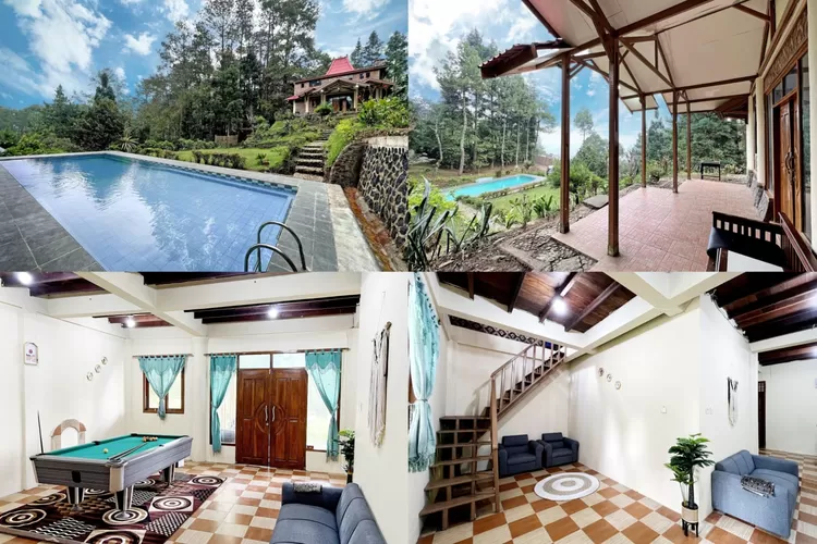 Pesona Villa Venilale by Villa Gue Aja yang ada di atas bukit di Puncak (villagueaja.com)