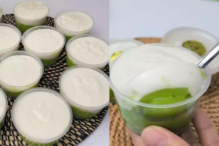 Kue lembut dari olahan tepung beras dan pandan (Tangkapan layar Youtube Dapur Dessy)