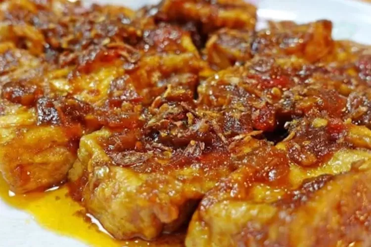 Tahu pedas yang buatnya gak pake lama tapi rasanya enak (Tangkapan layar Youtube Dapur Lagi)