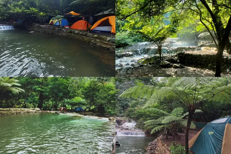 Suasana syahdu di tempat camping Sentul Leuwi Areuy (Instagram/@lewui_areuysentul)