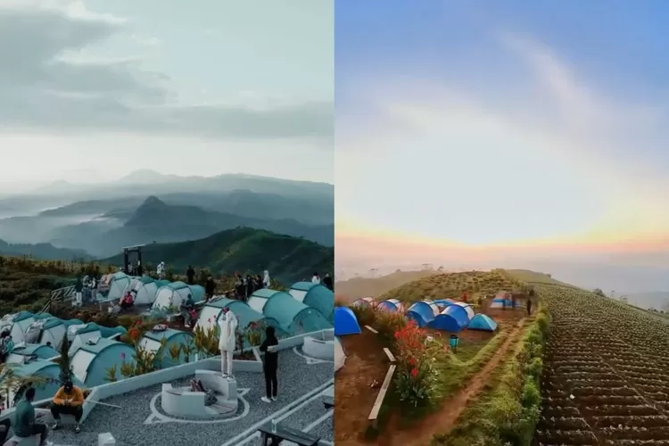 Panorama keindahan pemandangan 360 derajat dari Taman Langit Pangalengan (Instagram/@tamanlangitpangalenganofficial)