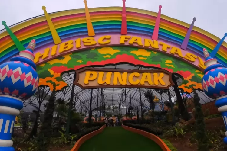 Tempat wisata baru Puncak, Hibisc Fatansy Puncak (Tangkapan layar Youtube FIAN TV85)
