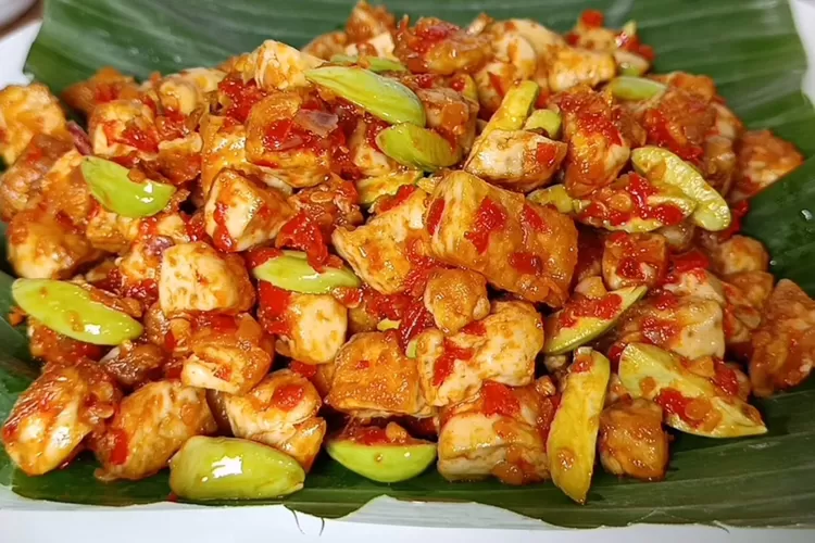 Balado tahu petai yang enak untuk menu masakan harian (Tangkapan layar Youtube mbok midut)