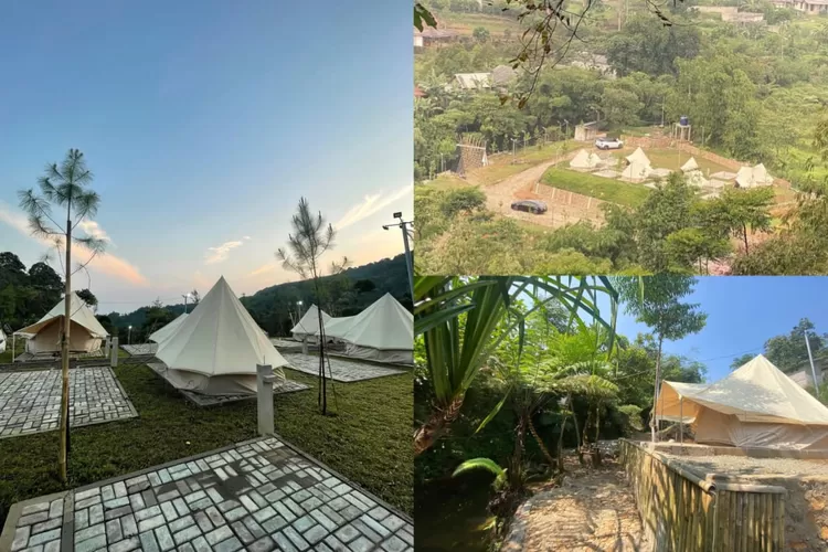 Pesona alam di temoat camping Lembah Darwis (Instagram/@lembahdarwis)