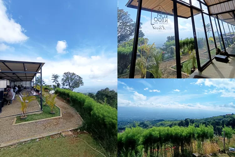 Panorama keindahan di Kopi Nego Klasik Bogor (Febry Mustika Putri)