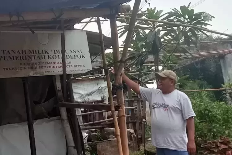 Lahan yang akan dibangun MTSN 2 Kota Depok, di wilayah Rangkapan Jaya, kecamatan Pancoranmas (ANDIKA EKA/RADAR DEPOK)