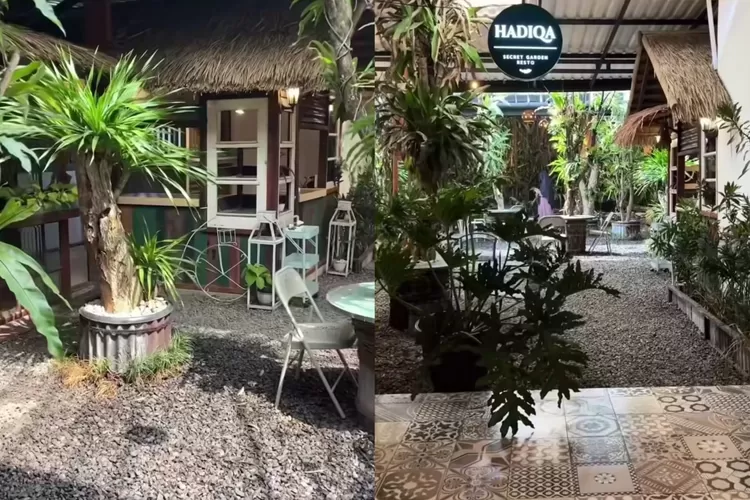 Hadiqa Secret Garden, coffee shop tersembunyi do Bogor yang suasananya tenang dan syahdu (Instagram/@hadiqa.secretgarden)