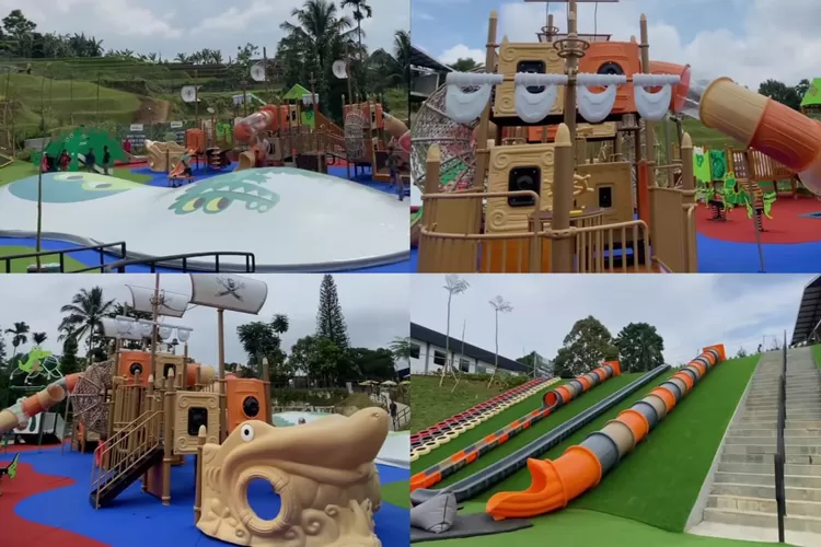 Playground Indotofu, salah satu playground terbesar di Puncak (Instagram/@playground.indotofu)