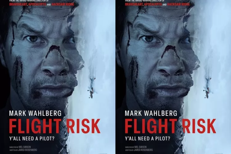 Poster dari film aksi Flight Risk yang sudah tayang