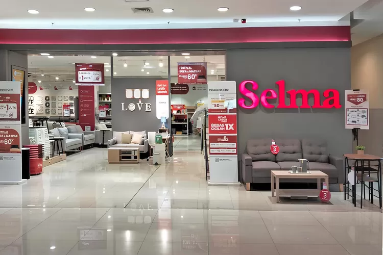 Selma, Penyedia furnitur dan aksesoris untuk solusi isi rumah tangga yang berlokasi di DTC, Kecamatan Pancoranmas, Kota Depok (DOKUMEN SELMA)