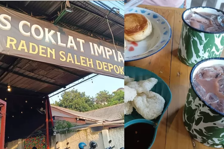 Tempat nongkrong viral Es Coklat Impian Depok (Riana Noor Rakhmi)
