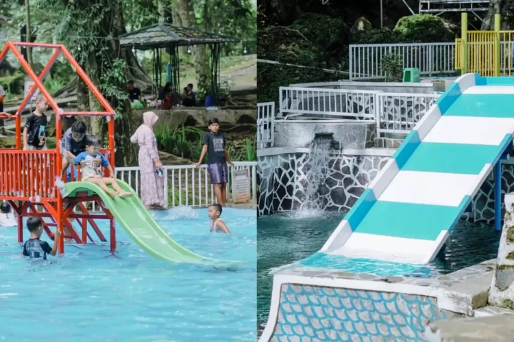 Suasana kolam renang dari mata air langsung di Woodland Kuningan (Instagram/@woodland_kuningan)