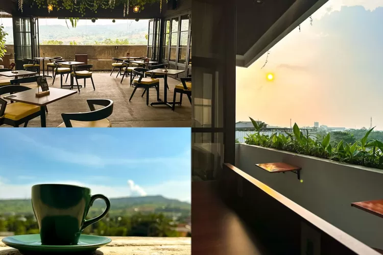 Suasana dan pemandangan di Oase Coffee and Eatery Sentul (Instagram/@oasesaptama)