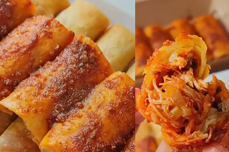 Resep lumpia jebew yang bisa jadi ide jualan kekinian (Tangkapan layar Youtube wulandari dr)