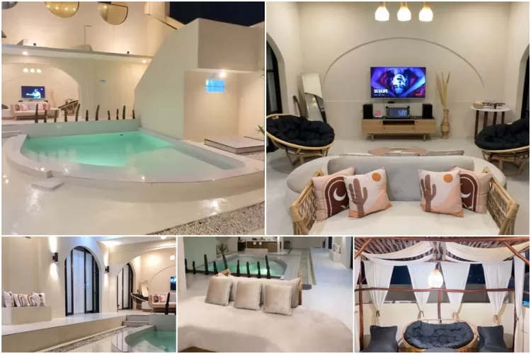 Desain mediteranian di Ova Villa yang estetik (Instagram/@ova_villa)