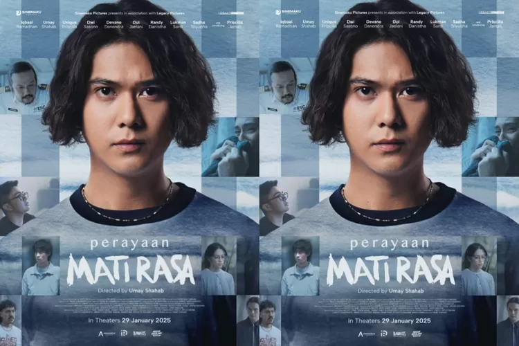 Poster film Perayaan Mati Rasa yang dibintangi Iqbal Ramadhan (imdb.com)