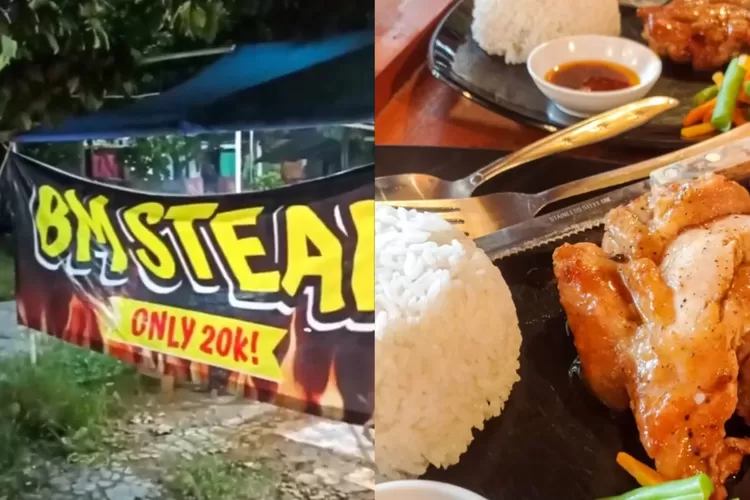 BM Steak Sukmajaya hadir dengan steak murah  viral mulai 20 ribuan (Instagram/@bmsteak.id)