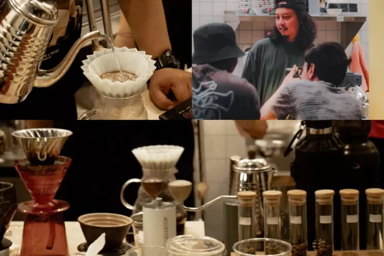 Suasana di Warkop Doa Ibu yang legend di Depok (Instagram/@doaibu_kopi)