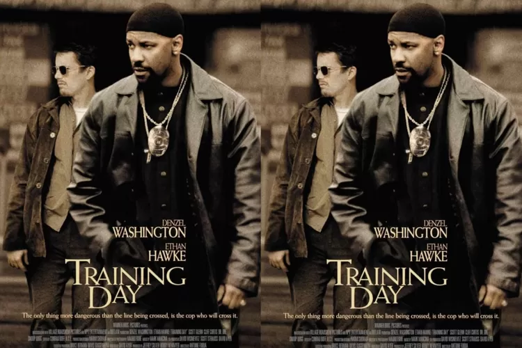 Poster film Training Day yang dibintangi Denzel Washington dan Ethan Hawke (imdb.com)