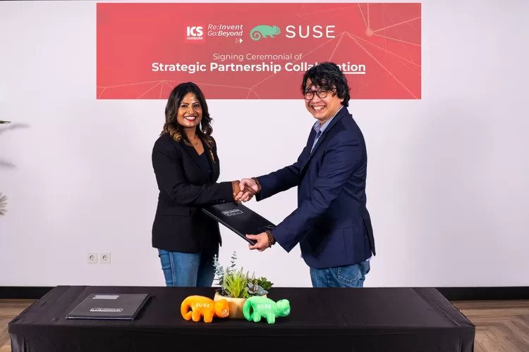 BANGUNKEMITRAAN : SUSE dan ICS sepakat menjalin kemitraan dalam mempercepat transformasi digital di Indonesia (DOKUMEN NARASUMBER)