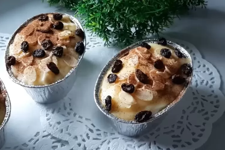 Lezatnya Klapertart tanpa oven atau kukus untuk takjil buka puasa (Tangkapan layar Youtube CR COOK)