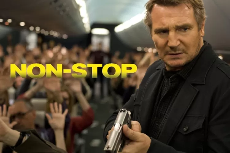 Aksi Liam Neeson dalam film Non-Stop tayang di Bioskop Trans TV (imdb.com)