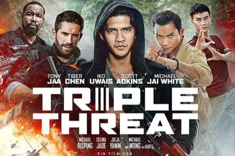 Iko Uwais dalam film Triple Threat yang akan tayang di Bioskop Trans TV malam ini (imdb.com)