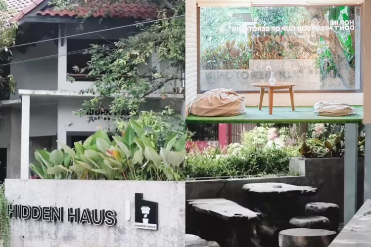 Suasana nongkrong di Hidden Haus Depok yang bisa jati tempat bukber kece (Instagram/@hiddenhaus)
