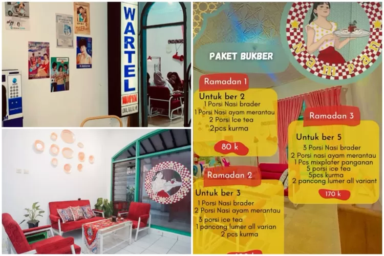 Tjap Nampan kafe dan resto nuansa jadul ala rumah nenek di Depok (Instagram/@tjap_nampan)