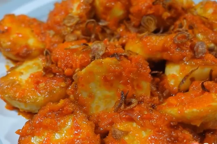 Resep balado putih telur dari sisa putih telur (Tangkapan layar Youtube Dapur Lagi)