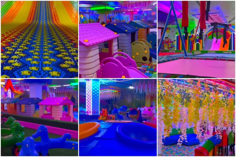 Wahana playground di City Garden Eat and Play Cibinong (Instagram/@citygarden.vivo)