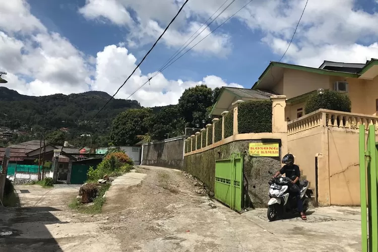 Vila berkedok rumah penginapan di wilayah Desa Tugu Utara, Kecamatan Cisarua, Puncak.  (ISTIMEWA)
