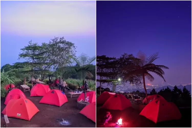Keindahan tempat camping di Sagovi Camp Ground Majalengka (Instagram/@sagovi_campground)