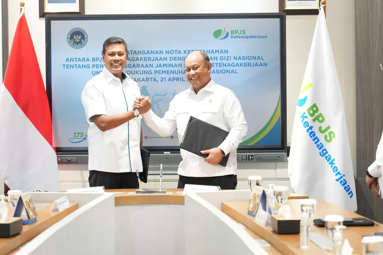 BPJS Ketenagakerjaan dan BGN sepakat lindungi pekerja pada program MBG.  (DOKUMEN BPJS KETENAGAKERJAAN)