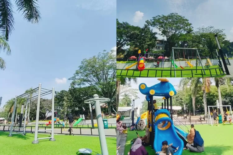 Ada playground gratis di Kota Bandung, Taman Monumen Perjuangan atau Taman Monju (Gmaps rating/Eva Mustika Fauziah)
