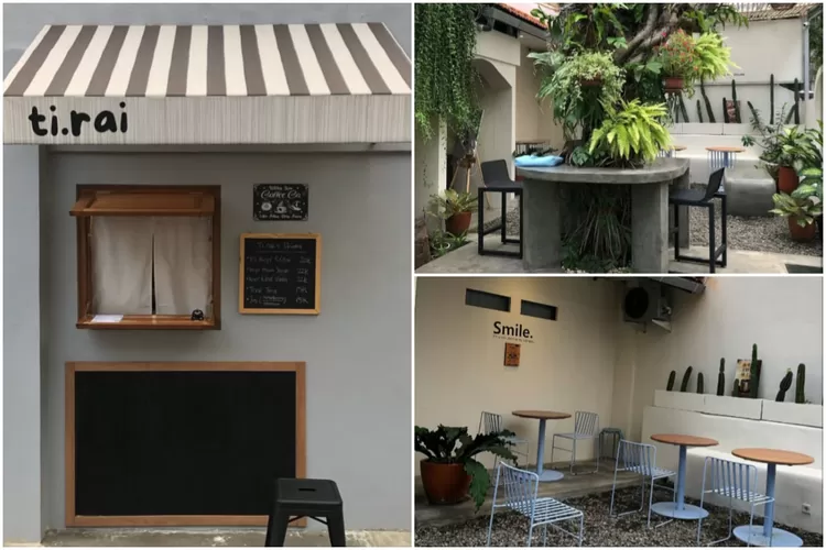 Suasana cozy dan estetik di Kedai Tirai dekat UNJ Jakarta Timur (Instagram/@omfavoritmu)