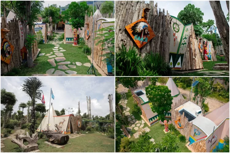 Glamping ala Indian di Sarga Earthing Resort Cianjur, Puncak (Gmaps rating/Sarga Earthing Resort)