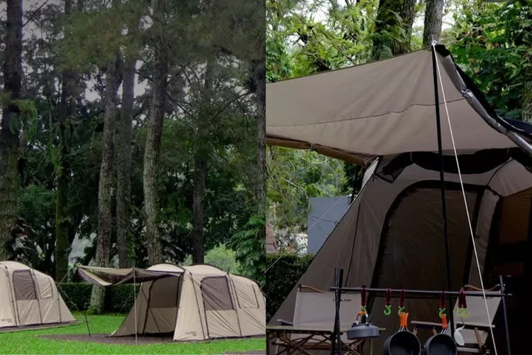 Camping anti ribet dan kids friendly di HeHa Waterfall Bogor (Instagram/@hehawaterfall)