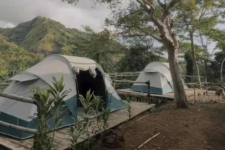 Tempat camping baru di Sukabumi, The Secret Camp Hill  (Instagram/@thesecretcamphill)