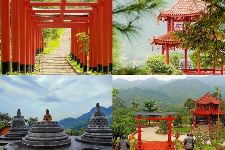 Tempat wisata ala Jepang di Hidden Dragon Hill Bogor (Instagram/@hiddendragonhill)