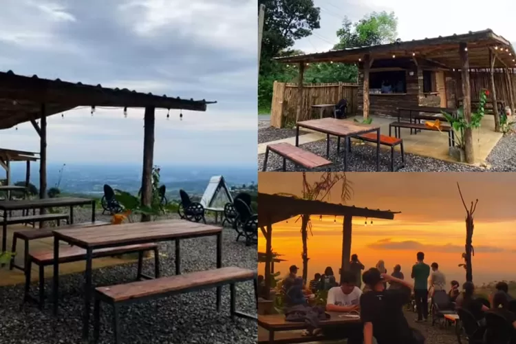 Keindahan tempat nongkrong Sentul dengan pemandangan gunung dan sunset (Instagram/@warkoprencanganxsangkuriang)