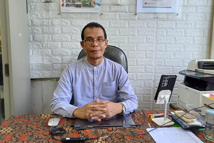 Ketua MKKS SMK Kota Depok, Syafrudin Qomar (ANDIKA EKA/RADAR DEPOK)