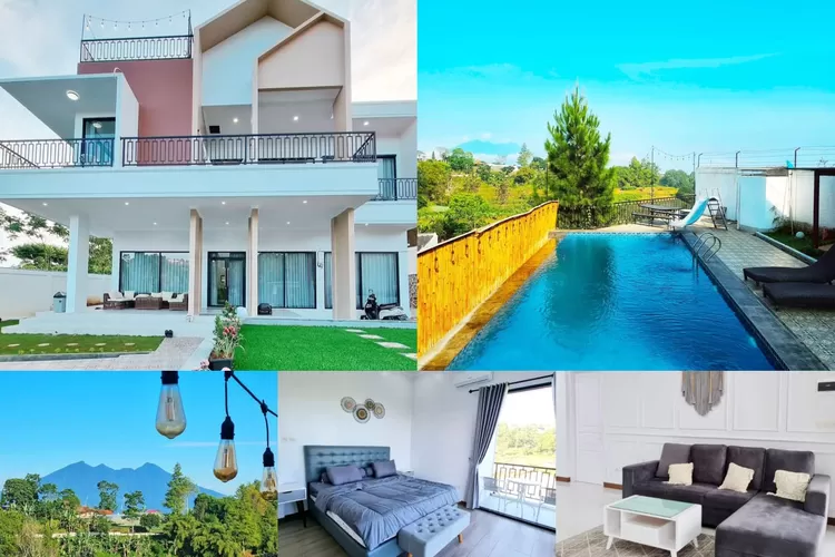 Pesona Villa Kuta Puncak Bogor yang luas dan fasilitas lengkap (Instagram/@foofandfootofficial)