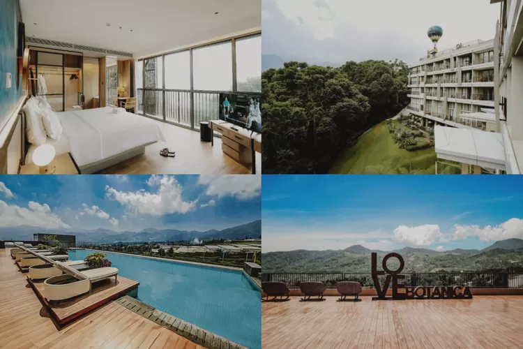 Suasana penginapan The Botanica Sanctuary Puncak (Gmaps rating/The Botanica Sancuary)