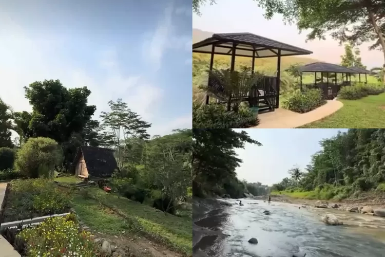 Sejuknya bersantai dan liburan di Saung Tepian Sungai Bogor (Instagram/@saungtepiansungai)