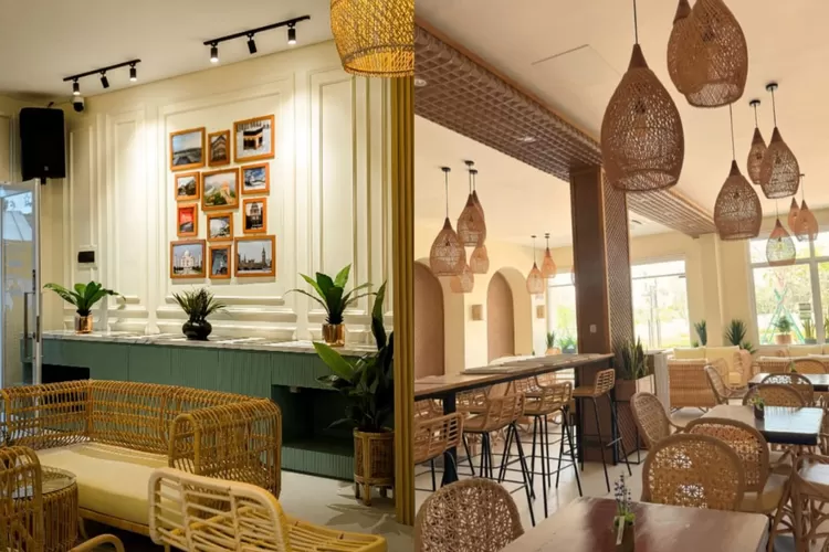 Desain estetik di Avenue Coffee and Eatery, kafe terbaru di Depok (Instagram/@avenue.cafe.id)