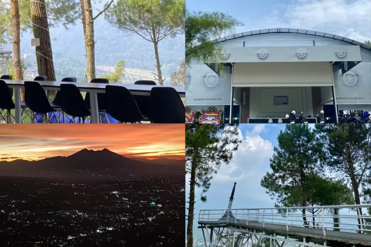 Suasana tempat nongkrong Puncak yang indah di Nonaku Cafe and Resto (Instagram/@nonakukafedanresto)