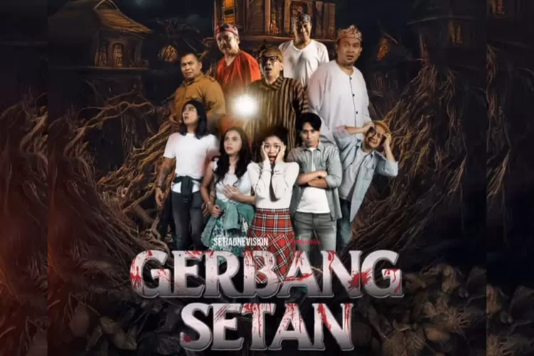 Poster official film horor komedi Gerbang Setan yang dibintangi Cak Lontong (Instagram/@setiaonevision_media)