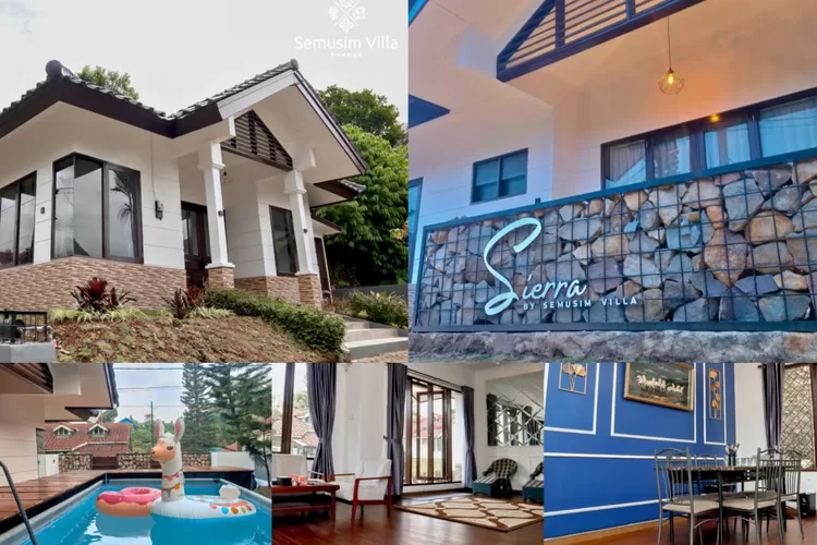 Tempat menginap di Puncak, Villa Sierra by Semusim Villa (Instagram/@semusim.villapuncak)